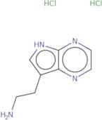 2-{5H-Pyrrolo[2,3-b]pyrazin-7-yl}ethan-1-amine dihydrochloride