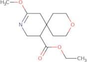 Ethyl 10-methoxy-3-oxa-9-azaspiro[5.5]undec-9-ene-7-carboxylate