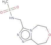 N-({5H,6H,8H,9H-[1,2,4]Triazolo[4,3-d][1,4]oxazepin-3-yl}methyl)methanesulfonamide