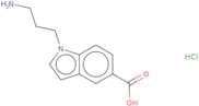 1-(3-Aminopropyl)-1H-indole-5-carboxylic acid hydrochloride