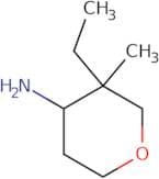 3-Ethyl-3-methyloxan-4-amine