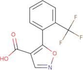 5-[2-(Trifluoromethyl)phenyl]-1,2-oxazole-4-carboxylic acid