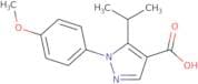 1-(4-Methoxyphenyl)-5-(propan-2-yl)-1H-pyrazole-4-carboxylic acid
