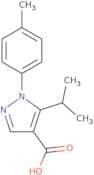 1-(4-Methylphenyl)-5-(propan-2-yl)-1H-pyrazole-4-carboxylic acid