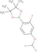 2-[4-(Difluoromethoxy)-2-fluorophenyl]-4,4,5,5-tetramethyl-1,3,2-dioxaborolane