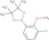 2-(3-Chloro-2-methoxyphenyl)-4,4,5,5-tetramethyl-1,3,2-dioxaborolane