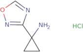 1-(1,2,4-Oxadiazol-3-yl)cyclopropan-1-amine hydrochloride