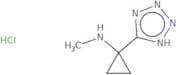 N-Methyl-1-(1H-1,2,3,4-tetrazol-5-yl)cyclopropan-1-amine hydrochloride