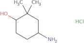 4-Amino-2,2-dimethylcyclohexan-1-ol hydrochloride