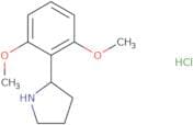 2-(2,6-Dimethoxyphenyl)pyrrolidine hydrochloride