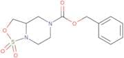 Benzyl 1,1-dioxo-hexahydro-1λ6-[1,2,3]oxathiazolo[3,4-a]piperazine-5-carboxylate