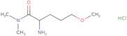 2-Amino-5-methoxy-N,N-dimethylpentanamide hydrochloride