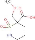 6-(Methoxymethyl)-1,1-dioxo-1λ⁶,2-thiazinane-6-carboxylic acid