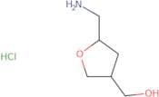 [5-(Aminomethyl)oxolan-3-yl]methanol hydrochloride