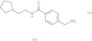 4-(Aminomethyl)-N-[2-(pyrrolidin-1-yl)ethyl]benzamide dihydrochloride