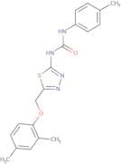 1-[5-(2,4-Dimethyl-phenoxymethyl)-[1,3,4]thiadiazol-2-yl]-3-p-tolyl-urea