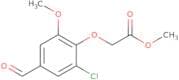 Methyl (2-chloro-4-formyl-6-methoxyphenoxy)acetate