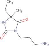 3-(3-Aminopropyl)-5-ethyl-5-methylimidazolidine-2,4-dione