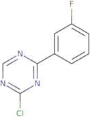 2-Chloro-4-(3-fluorophenyl)-1,3,5-triazine