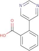 2-(Pyrimidin-5-yl)benzoic acid