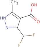 5-(Difluoromethyl)-3-methyl-1H-pyrazole-4-carboxylic acid