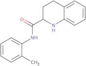 N-(2-Methylphenyl)-1,2,3,4-tetrahydroquinoline-2-carboxamide