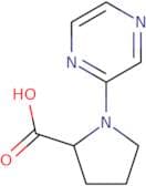 1-(Pyrazin-2-yl)pyrrolidine-2-carboxylic acid