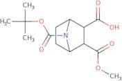 rac-(1R,2S,3R,4S)-7-[(tert-Butoxy)carbonyl]-3-(methoxycarbonyl)-7-azabicyclo[2.2.1]heptane-2-carbo…