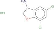 5,7-Dichloro-2,3-dihydro-1-benzofuran-3-amine hydrochloride