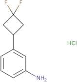 3-(3,3-Difluorocyclobutyl)aniline hydrochloride