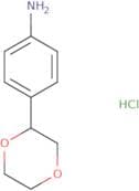 4-(1,4-Dioxan-2-yl)aniline hydrochloride