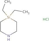 4,4-Diethyl-1,4-azasilinane hydrochloride