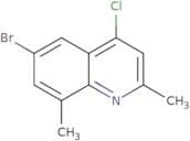 6-Bromo-4-chloro-2,8-dimethylquinoline