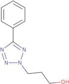 3-(5-Phenyl-2H-1,2,3,4-tetrazol-2-yl)propan-1-ol