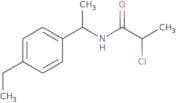 2-Chloro-N-[1-(4-ethylphenyl)ethyl]propanamide