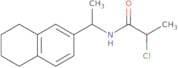 2-Chloro-N-[1-(5,6,7,8-tetrahydronaphthalen-2-yl)ethyl]propanamide