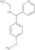 Ethyl[(4-methoxyphenyl)(pyridin-3-yl)methyl]amine
