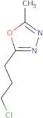 2-(3-Chloropropyl)-5-methyl-1,3,4-oxadiazole