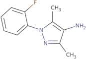 1-(2-Fluorophenyl)-3,5-dimethyl-1H-pyrazol-4-amine