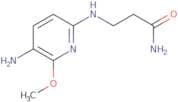 3-[(5-Amino-6-methoxypyridin-2-yl)amino]propanamide