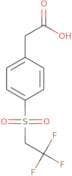 2-[4-(2,2,2-Trifluoroethanesulfonyl)phenyl]acetic acid