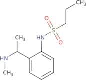 N-{2-[1-(Methylamino)ethyl]phenyl}propane-1-sulfonamide
