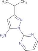 3-(Propan-2-yl)-1-(pyrimidin-2-yl)-1H-pyrazol-5-amine