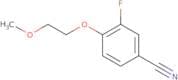 3-Fluoro-4-(2-methoxyethoxy)benzonitrile