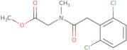 Methyl 2-[2-(2,6-dichlorophenyl)-N-methylacetamido]acetate