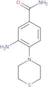3-Amino-4-(thiomorpholin-4-yl)benzamide