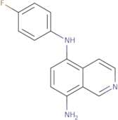 5-N-(4-Fluorophenyl)isoquinoline-5,8-diamine
