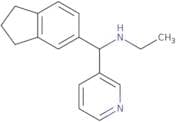 [2,3-Dihydro-1H-inden-5-yl(pyridin-3-yl)methyl](ethyl)amine