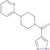 1-(1H-Pyrazole-4-carbonyl)-4-(pyridin-2-yl)piperazine