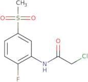 2-Chloro-N-(2-fluoro-5-methanesulfonylphenyl)acetamide
